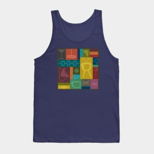 Mid-Century Modern All Over Print Tank Top